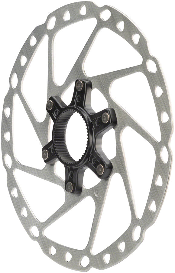 Shimano SM-RT64-M Disc Brake Rotor External Lockring - 180mm Center Lock Silver Disc Rotor Shimano   