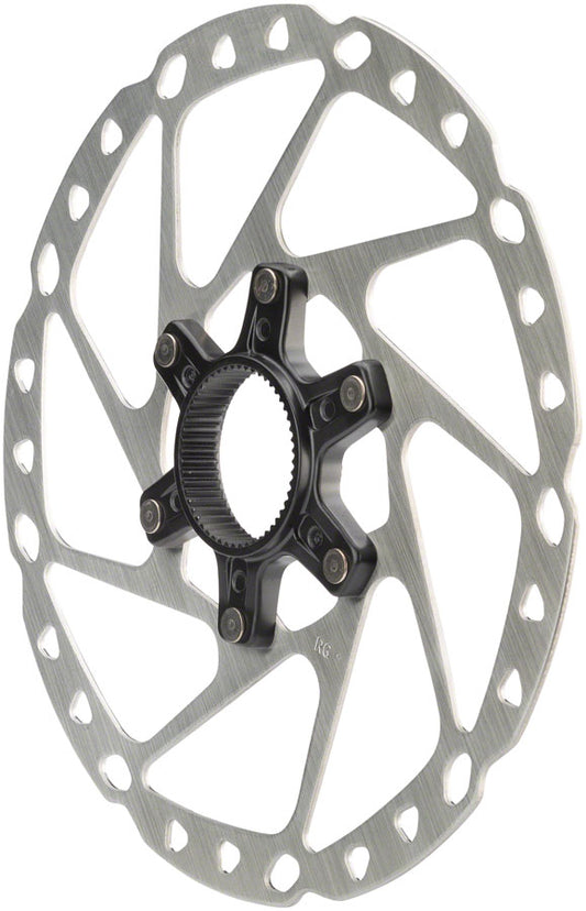 Shimano SM-RT64-M Disc Brake Rotor External Lockring - 180mm Center Lock Silver Disc Rotor Shimano   