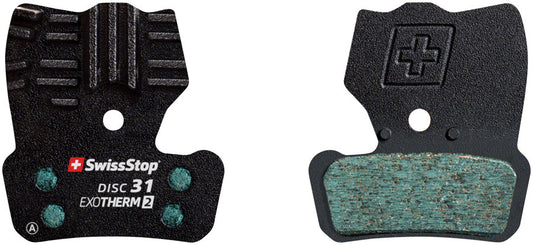 SwissStop EXOTherm2 Brake Pad Set Disc 31: for SRAM Guide and Elixir Trail Disc Brake Pads SwissStop   
