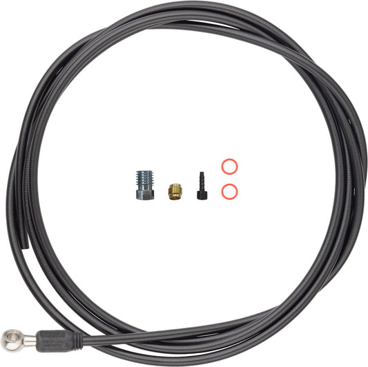 Jagwire Sport Mineral Oil Hydraulic Hose Kit for Magura MT 2000mm Black Disc Hose and Parts Jagwire   
