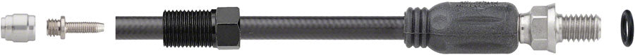 Jagwire Sport DOT Hydraulic Hose Kit SRAM Guide A1 Level TL DB5 Avid Elixir 2000mm BLK Disc Hose and Parts Jagwire   