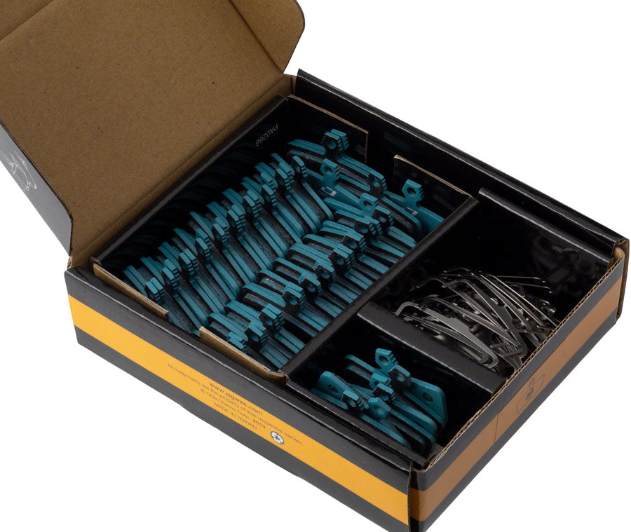 Jagwire Sport Organic Disc Brake Pads for SRAM Code Box of 25 Pairs Disc Brake Pads Jagwire   