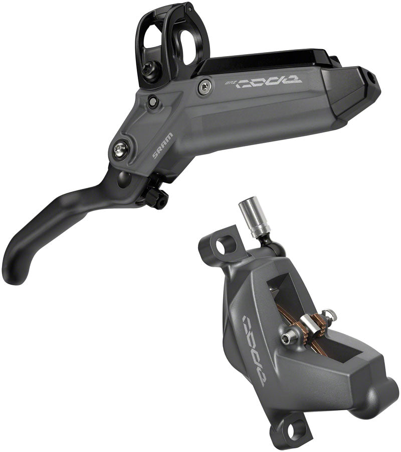 SRAM Code Bronze Stealth Disc Brake Lever - Front Post Mount 4-Piston Aluminum Lever SS Hardware Dark Polar C1 Disc Brake & Lever SRAM   