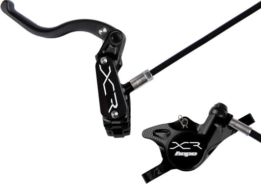 Hope XCR Pro X2 Disc Brake Lever Set - Front/LH Hydraulic Post Mount BLK Disc Brake & Lever Hope   