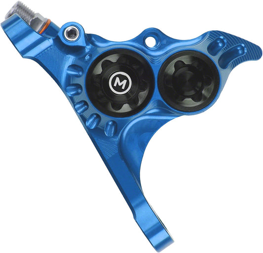 Hope RX4+ Disc Brake Caliper - Flat Mount Front +20mm Mineral Oil Type Blue Disc Brake Calipers Hope   