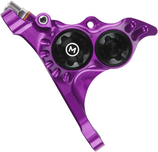 Hope RX4+ Disc Brake Caliper - Flat Mount Front +20mm Mineral Oil Type Purple Disc Brake Calipers Hope   