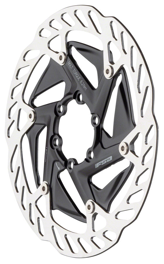 Full Speed Ahead K-Force WE Disc Brake Rotor - 160mm 6-Bolt Silver Disc Rotor FSA   
