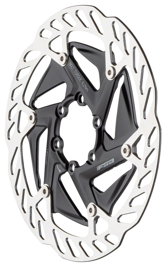 Full Speed Ahead K-Force WE Disc Brake Rotor - 160mm 6-Bolt Silver Disc Rotor FSA   