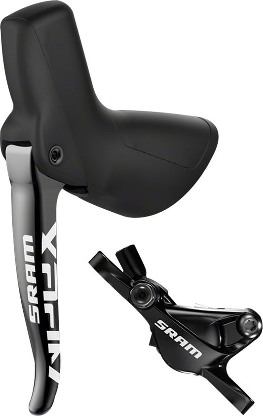SRAM Apex 1 Disc Brake and Lever - Front Hydraulic Post Mount Black A1 Disc Brake & Lever SRAM   