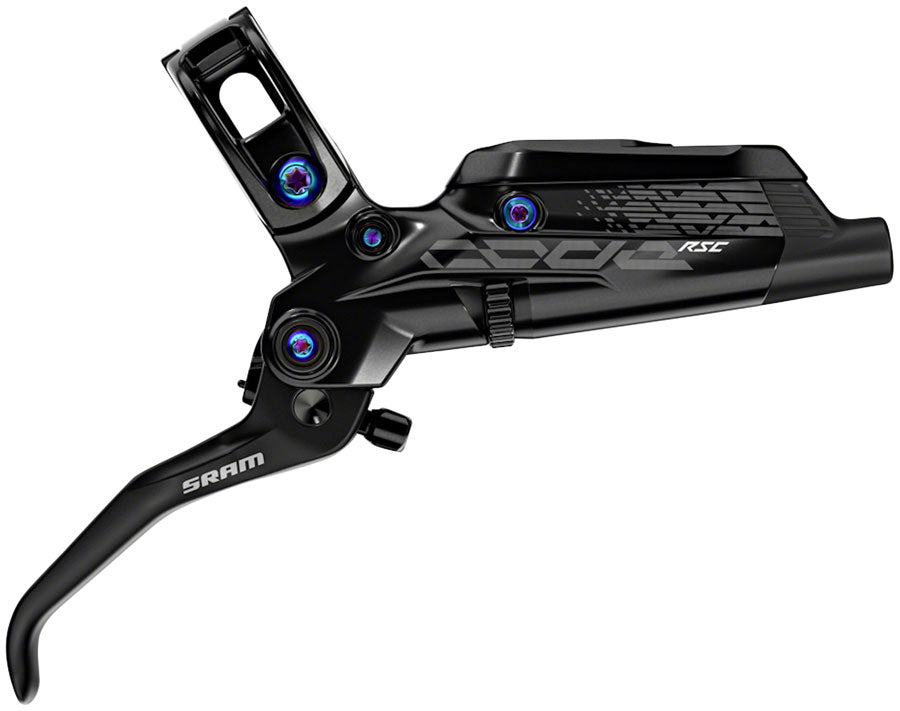 SRAM Code RSC Disc Brake Lever - Front Hydraulic Post Mount BLK Rainbow Hardware A1 Disc Brake & Lever SRAM   