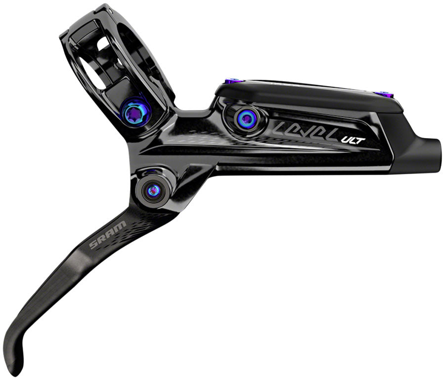 SRAM Level Ultimate Disc Brake Lever - Front Hydraulic Post Mount BLK Rainbow Hardware B1 Disc Brake & Lever SRAM   