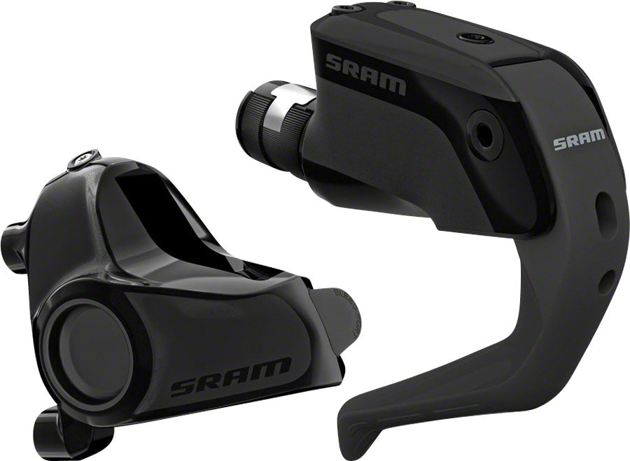 SRAM S900 Aero Disc Brake and Lever - Rear Hydraulic Flat Mount Black A1 Disc Brake & Lever SRAM   