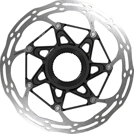SRAM CenterLine X Disc Brake Rotor - 140mm Center Lock Silver/Black Disc Rotor SRAM   