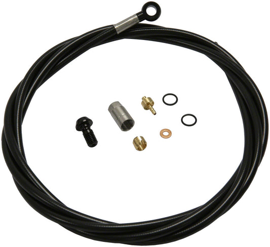 Hope XCR Brake Hose and Connector Kit - 5mm 1600mm Disc Hose and Parts Hope   