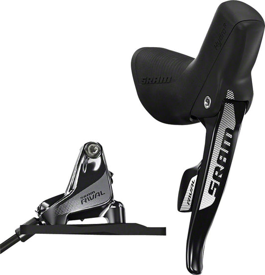 SRAM Rival 22 Flat Mount Hydraulic Disc Brake Rear Shifter 1800mm Hose Rotor Sold Separately Hydraulic Brake/Shift Lever Drop Bar SRAM   
