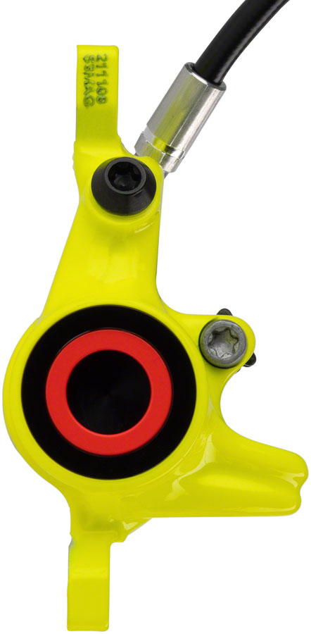 Magura MT8 Raceline Disc Brake Lever - Front Rear Hydraulic Post Mount BLK/Neon YLW Disc Brake & Lever Magura   