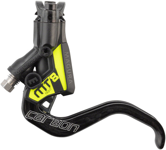 Magura MT8 SL Disc Brake Master Cylinder Assembly 1-Finger Carbolay Lever BLK Hydraulic Brake Lever Part Magura   