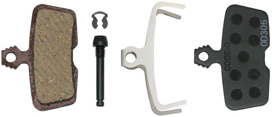 SRAM Disc Brake Pads - Organic Compound Steel Backed Quiet For Code/Code R/Code RSC/Guide RE Disc Brake Pads SRAM   
