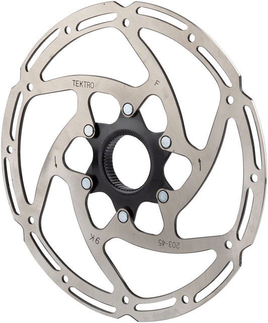 Tektro TR180-45 Disc Brake Rotor - 180mm Center-Lock 2.3mm Thickness Silver Disc Rotor Tektro   
