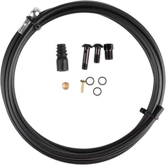 Tektro Disc Brake Hydraulic Hose Kit - With Banjo Unit 5.5mm Kevlar Hose 2000mm Disc Hose and Parts Tektro   