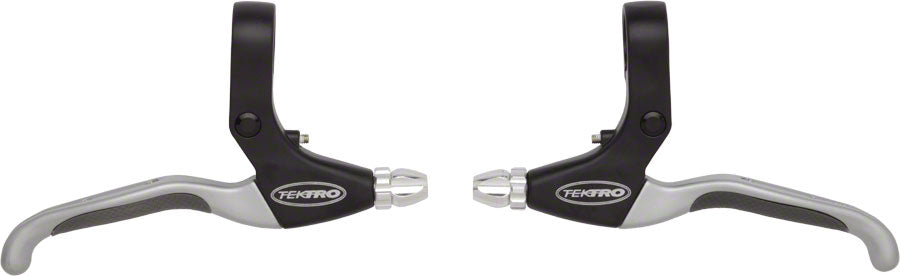 Tektro CL530-RS Linear Pull Brake Levers Black/Silver Brake Levers Tektro   