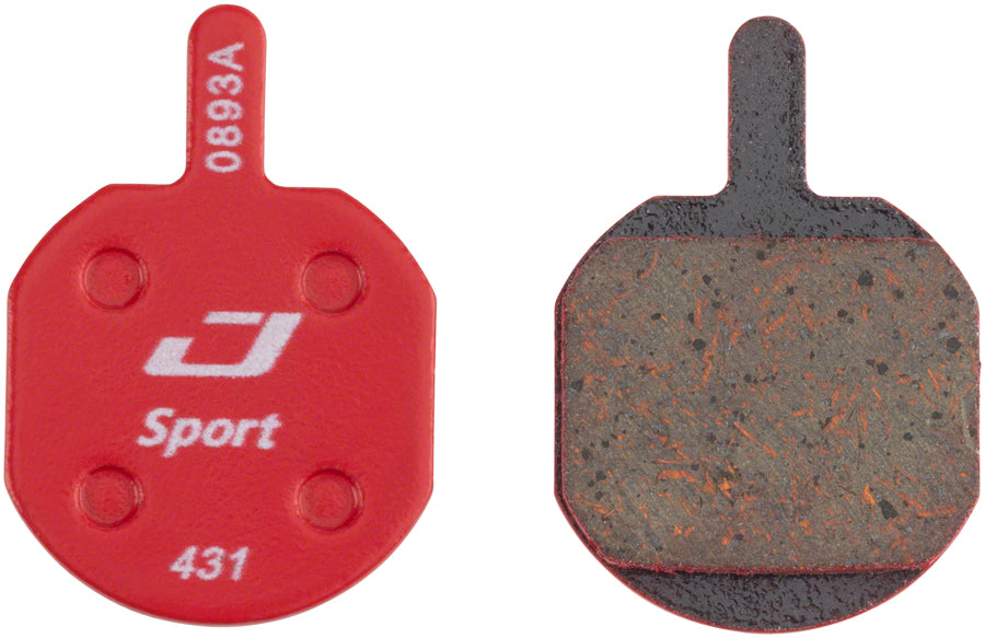 Jagwire Mountain Sport Semi-Metallic Disc Brake Pads for Hayes CX MX Sole Disc Brake Pads Jagwire   