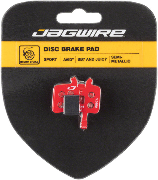Jagwire Mountain Sport Semi-Metallic Disc Brake Pads Avid BB7 All Juicy Models Disc Brake Pads Jagwire   