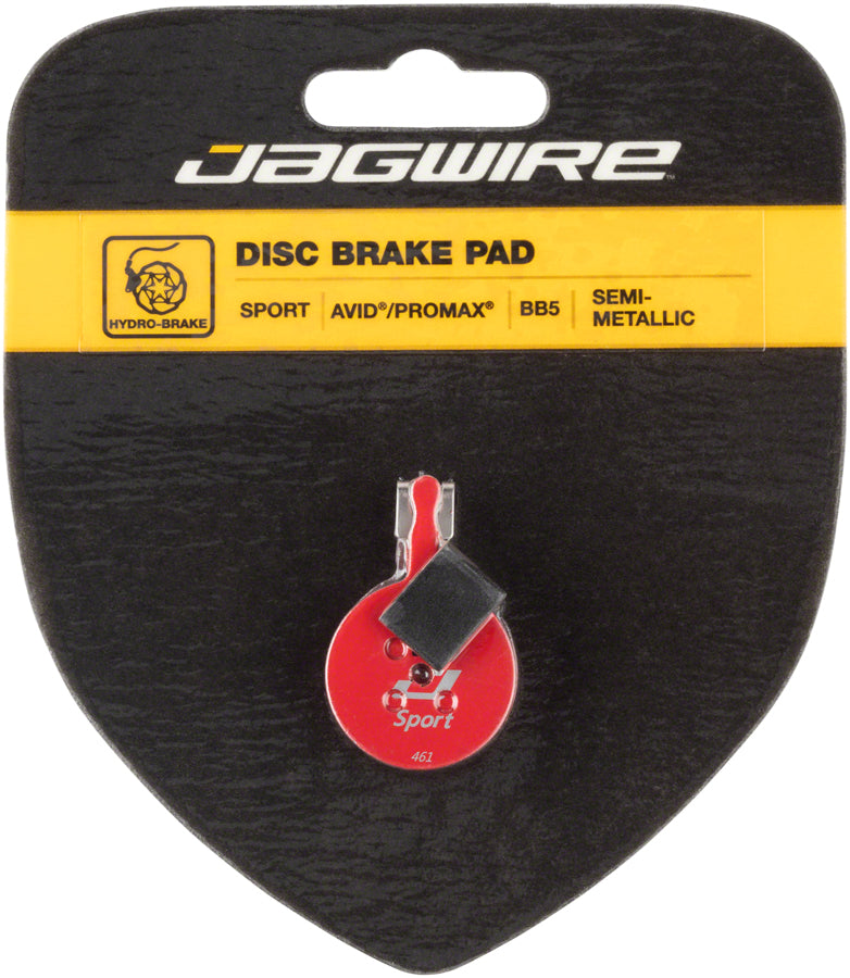 Jagwire Mountain Sport Semi-Metallic Disc Brake Pads for Avid BB5 Promax Disc Brake Pads Jagwire   