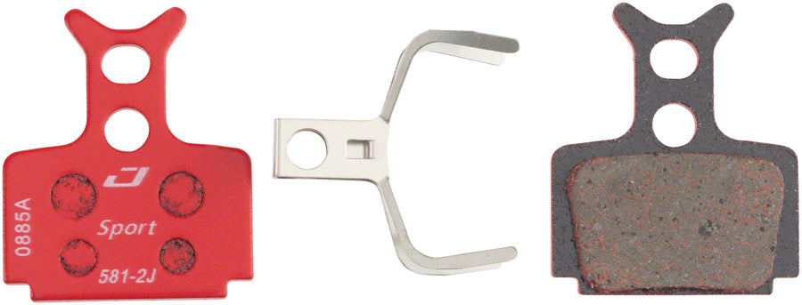 Jagwire Mountain Sport Semi-Metallic Disc Brake Pads Formula R1R R1 C1 CR3 RO ROR RX T1 Mega Cura Disc Brake Pads Jagwire   