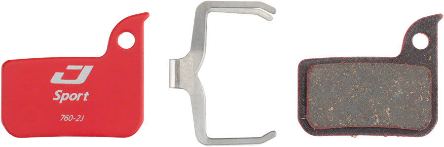 Jagwire Mountain Sport Semi-Metallic Disc Brake Pads - For SRAM Red Level Force Rival S900 S700 Box/25 Pairs Disc Brake Pads Jagwire   