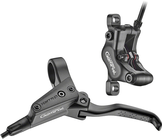 Tektro HD-M535 Disc Brake and Lever - Front Hydraulic Post Mount Black Disc Brake & Lever Tektro   