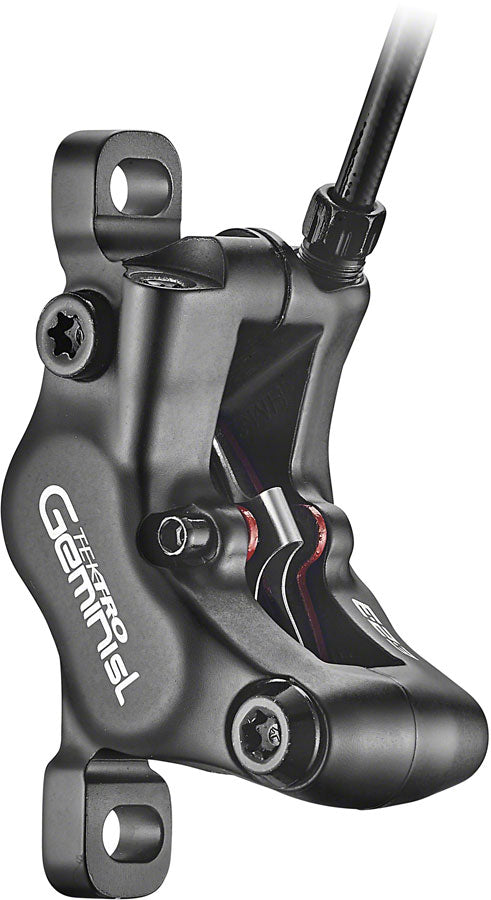 Tektro HD-M535 Disc Brake and Lever - Rear Hydraulic Post Mount Black Disc Brake & Lever Tektro   