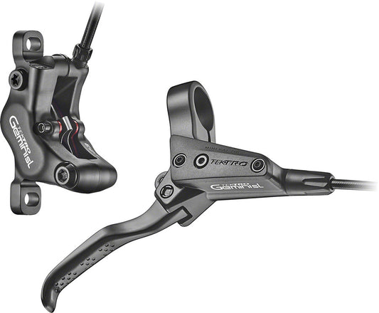 Tektro HD-M535 Disc Brake and Lever - Rear Hydraulic Post Mount Black Disc Brake & Lever Tektro   