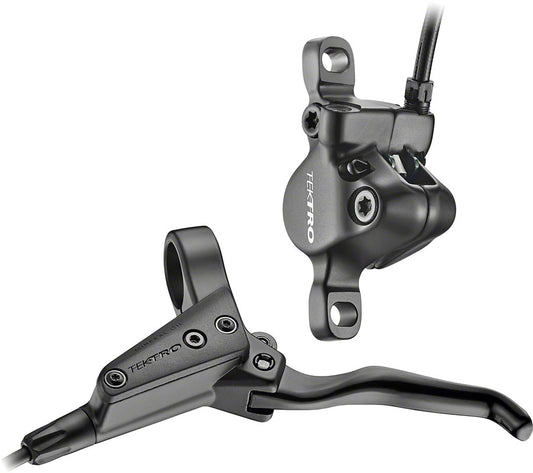 Tektro HD-T280 Disc Brake and Lever - Front Hydraulic Post Mount Black Disc Brake & Lever Tektro   