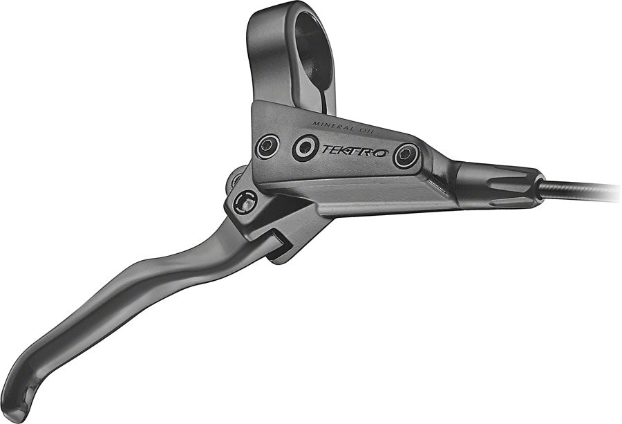 Tektro HD-T280 Disc Brake and Lever - Rear Hydraulic Post Mount Black Disc Brake & Lever Tektro   