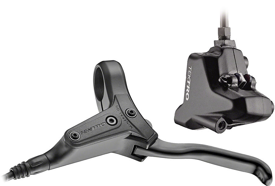Tektro HD-R280 Disc Brake and Lever - Front Hydraulic Flat Mount Black Disc Brake & Lever Tektro   