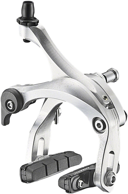 Tektro R526 Road Caliper Brake - Front Dual Pivot 39-54mm Reach Silver Road Caliper Brakes Tektro   