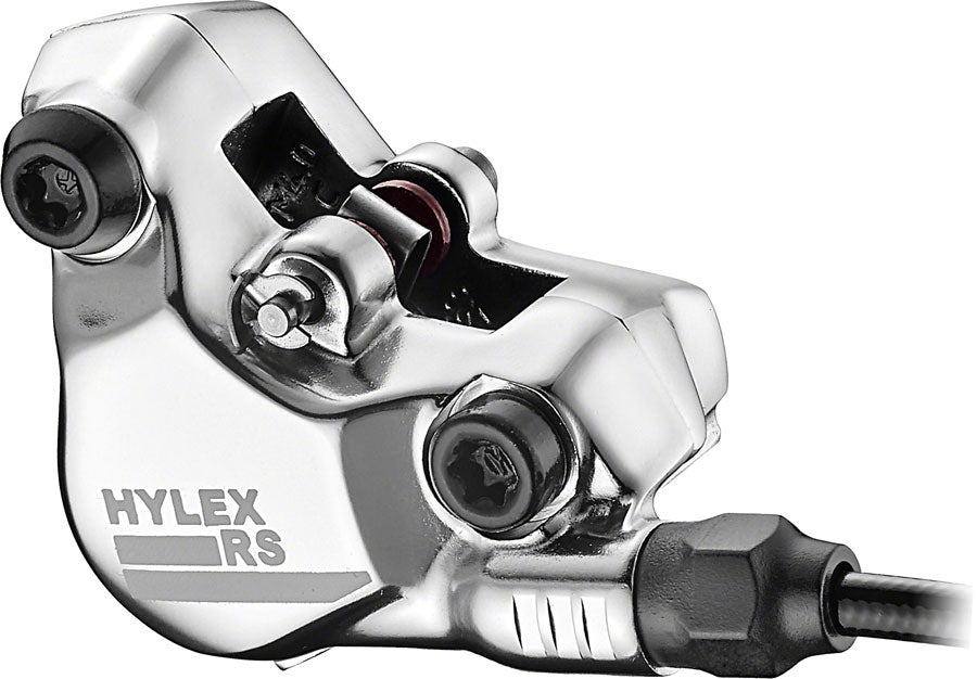 TRP Hylex RS Disc Brake Lever - Left Hand Lever Hydraulic Flat Mount Gum/Silver Disc Brake & Lever TRP   