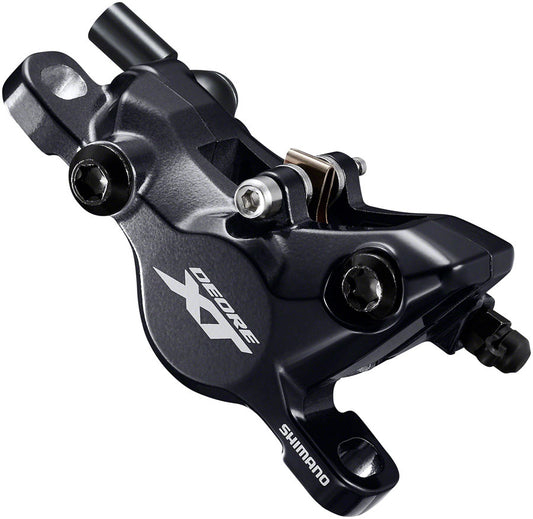Shimano XT BR-M8100 Disc Brake Caliper - 2-Piston Post-Mount Metal Pads Fins BLK Disc Brake Calipers Shimano   