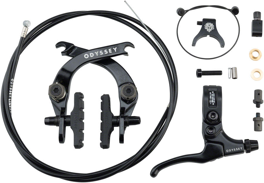 Odyssey EVO 2.5 U-Brake and Lever Kit - Black U-Brakes Odyssey   