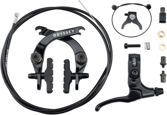 Odyssey EVO 2.5 U-Brake and Lever Kit - Black U-Brakes Odyssey   