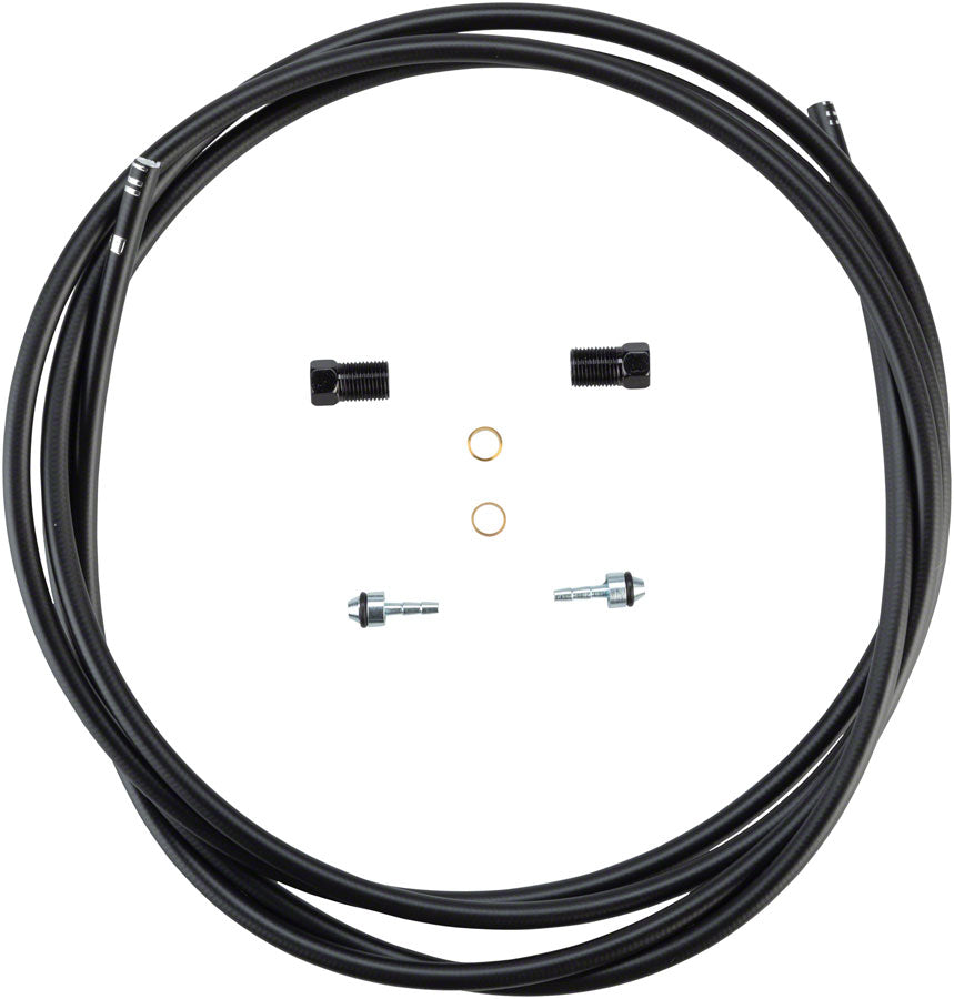 Promax Solve / DSK-923 Hydraulic Disc Brake Hose Kit Black 2000mm Disc Hose and Parts Promax   