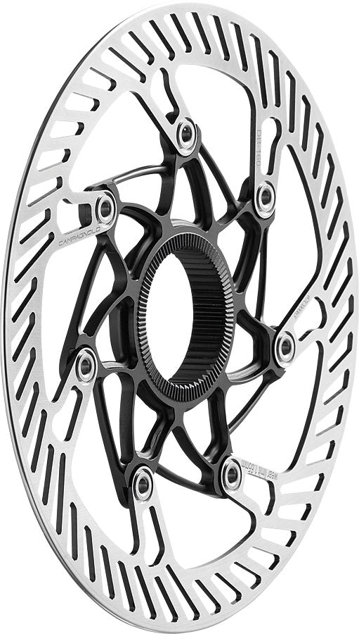 Campagnolo 03 Disc Brake Rotor - 160mm Center Lock Silver/Black Disc Rotor Campagnolo   