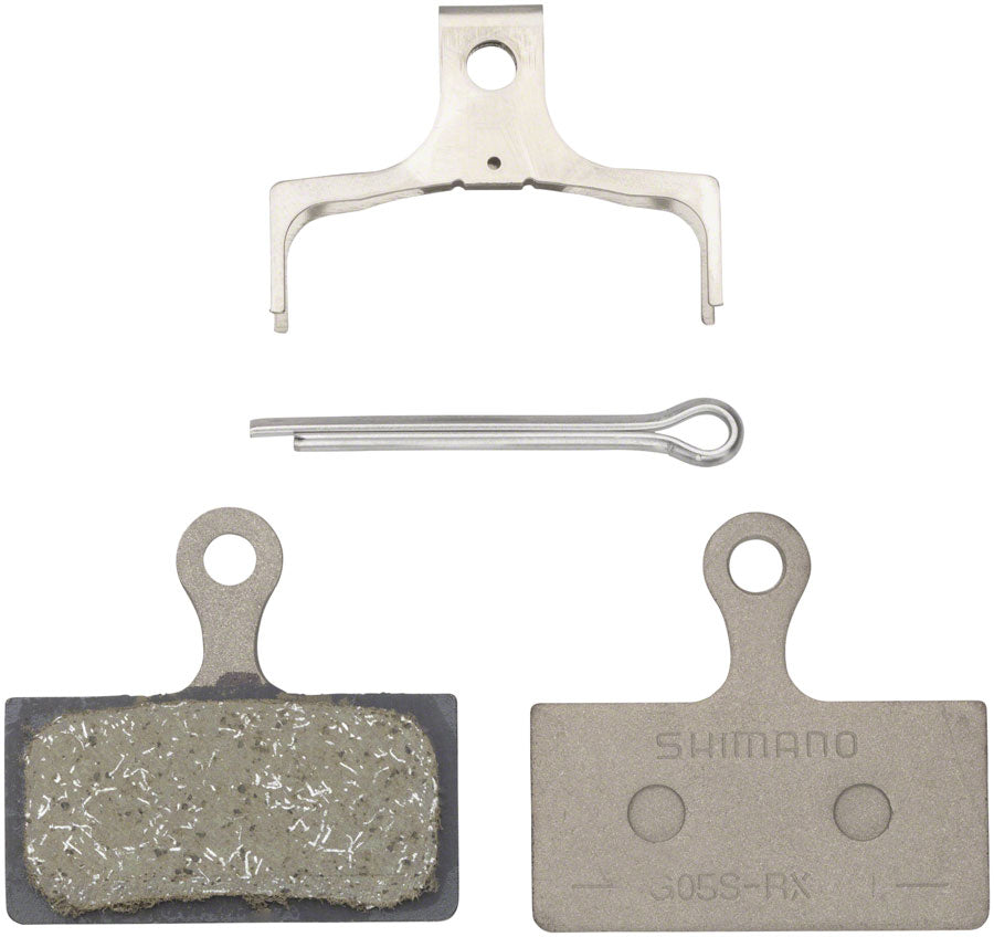 Shimano G05S-RX Disc Brake Pad Spring - Resin Compound Stainless Steel Back Plate Box/25 pair Disc Brake Pads Shimano   