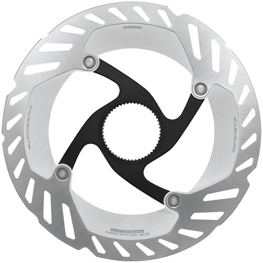 Shimano GRX RT-CL800 S Disc Brake Rotor Lockring - 160mm CenterLock Silver Disc Rotor Shimano   