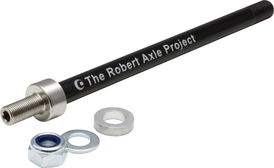 Robert Axle Project Kid Trailer 12mm Thru Axle Length: 167mm Thread: 1.75mm Axles & Axle Parts Robert Axle Project   