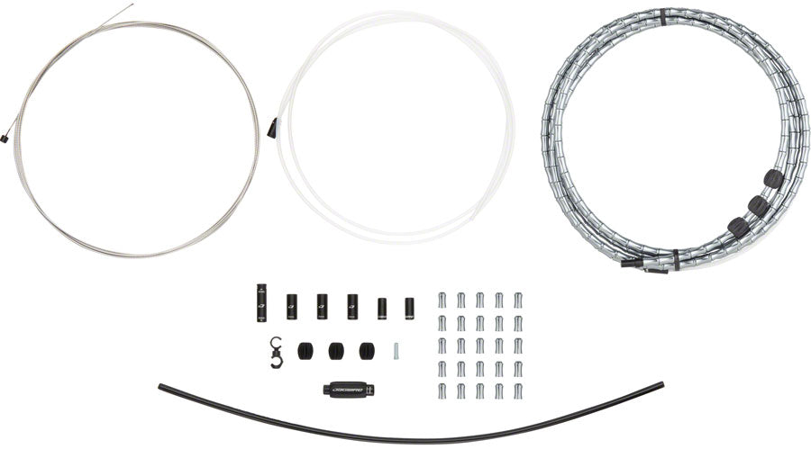 Jagwire 1x Elite Link Shift Cable Kit SRAM/Shimano Polished Ultra-Slick Cable Ltd. Gray Cables and Housing Jagwire   