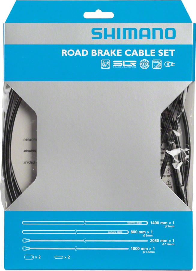 Shimano road and best sale mtb brake cable set