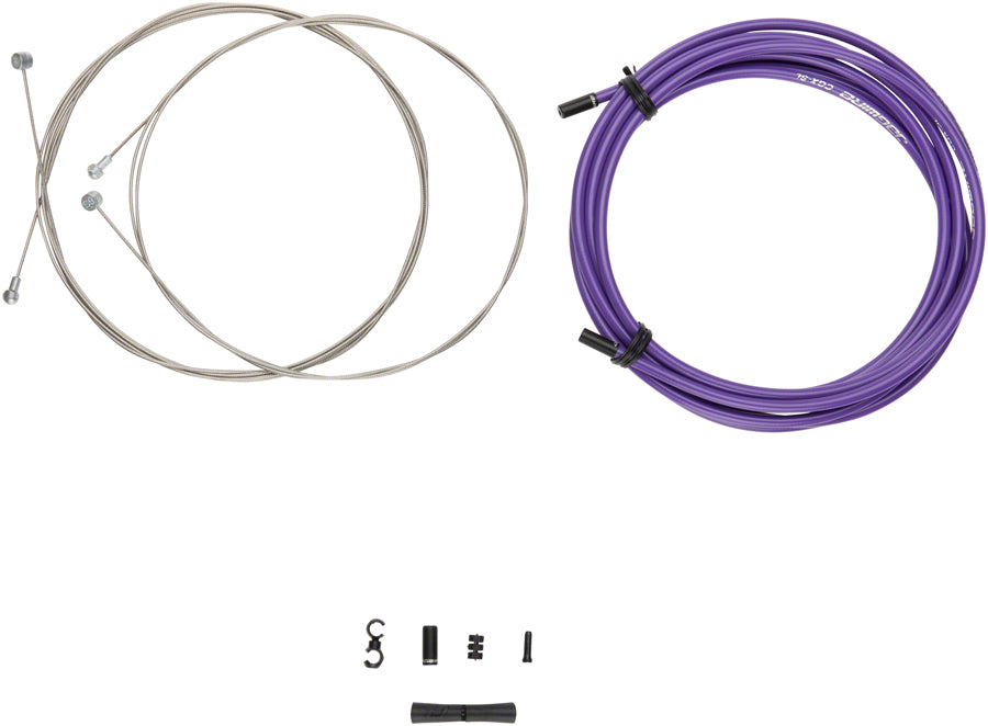 Jagwire Universal Sport Brake Cable Kit Purple Cables and Housing Jagwire   