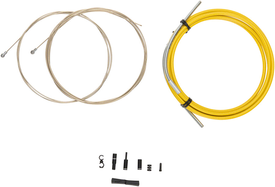 Jagwire Pro Brake Cable Kit Road SRAM/Shimano Yellow Cables and Housing Jagwire   